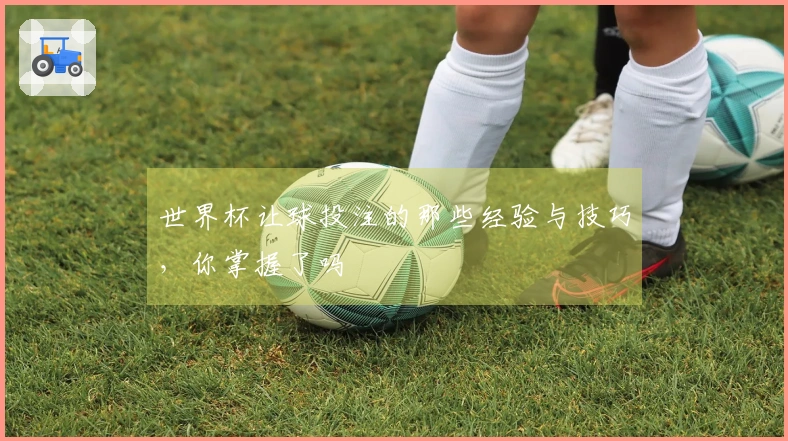 世界杯让球投注的那些经验与技巧，你掌握了吗