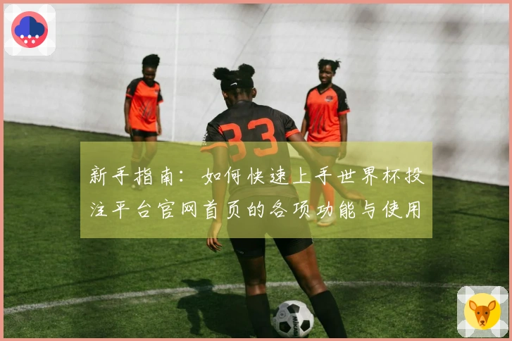 新手指南：如何快速上手世界杯投注平台官网首页的各项功能与使用体验