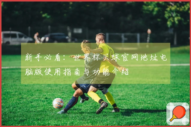 新手必看：世界杯买球官网地址电脑版使用指南与功能介绍